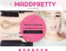 Tablet Screenshot of maddpretty.com